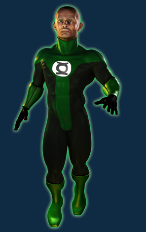 Green Lantern John Stewart - See him on my reel!